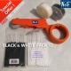 BLACK & WHITE CABLE TIE GUN PACK 12