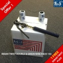 REBAR TWIST DOUBLE & GREEN WIRE PACK 150