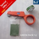 GREEN CABLE TIE GUN PACK 12
