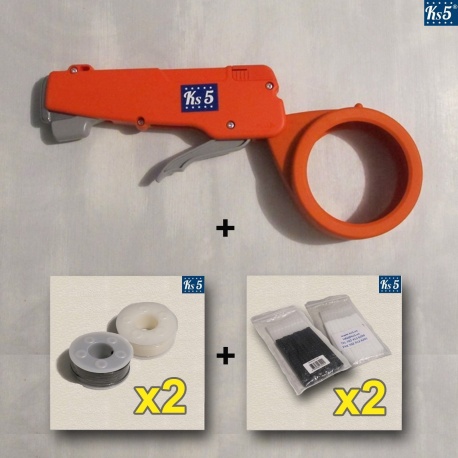 BLACK & WHITE CABLE TIE GUN 4