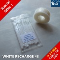 WHITE REFILLS 48
