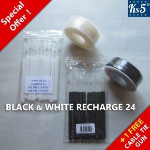 BLACK & WHITE REFILLS 24