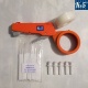 WHITE CABLE TIE GUN KIT