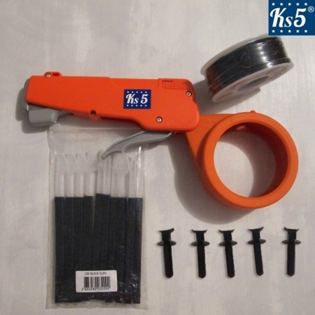 BLACK CABLE TIE GUN KIT